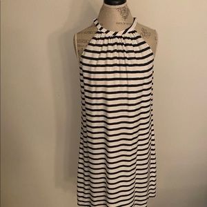 Cremieux striped silky summer dress